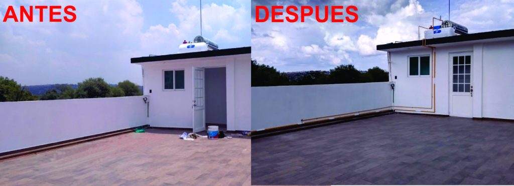 Instalacion domestica antes y despues